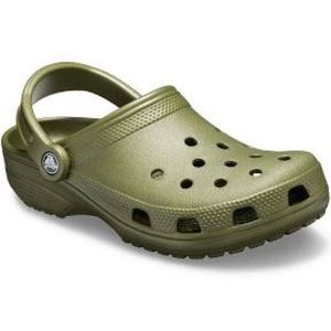 NWT: Army Green Crocs